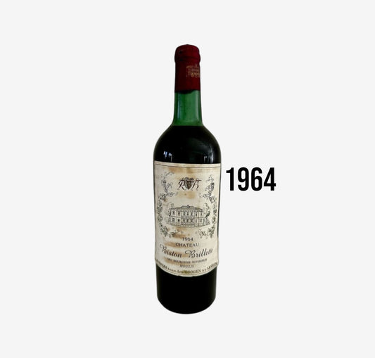 1964 Vintage Wine - Château Biston-Brillette Château Biston Moulis