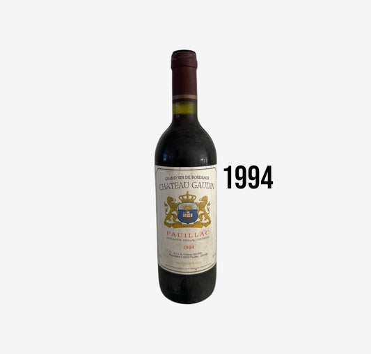 1994 Vintage Wine - Château GAUDIN Pauillac