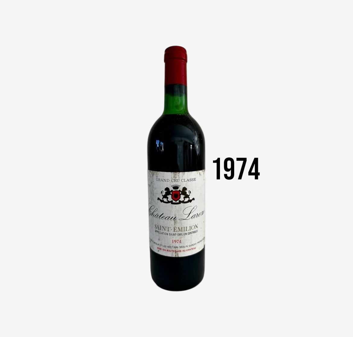 1974 Vintage Wine - Château Laroze, Saint-Emilion - Bordeaux Grand Cru Classé