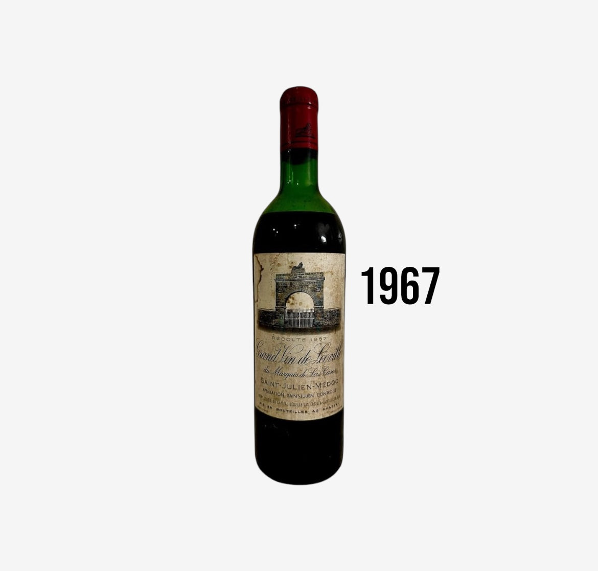 1967 Vintage Wine - Château Léoville Las Cases Saint-Julien (Grand Cru Classé)