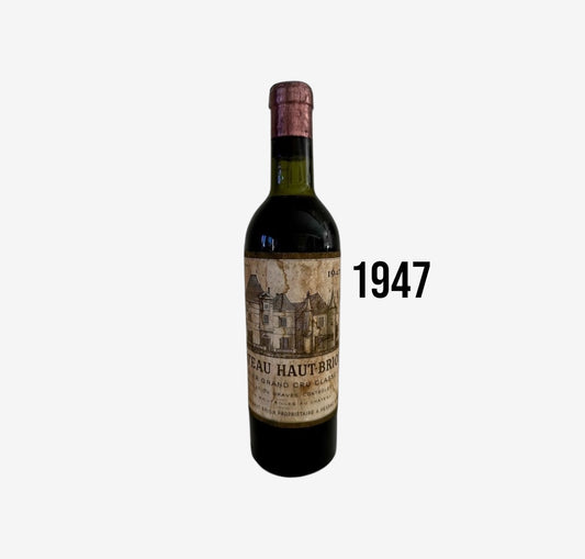 1947 Vintage Wine - Chateau Haut-Brion Pessac- Leognan, France (half-bottle 0,375)