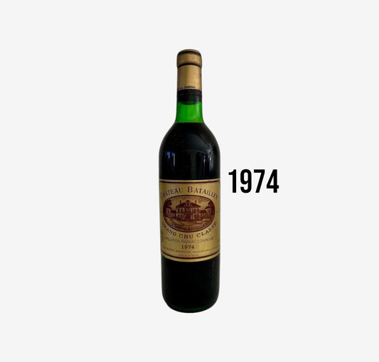 1974 Vintage Wine - Château Batailley Pauillac (Grand Cru Classé)