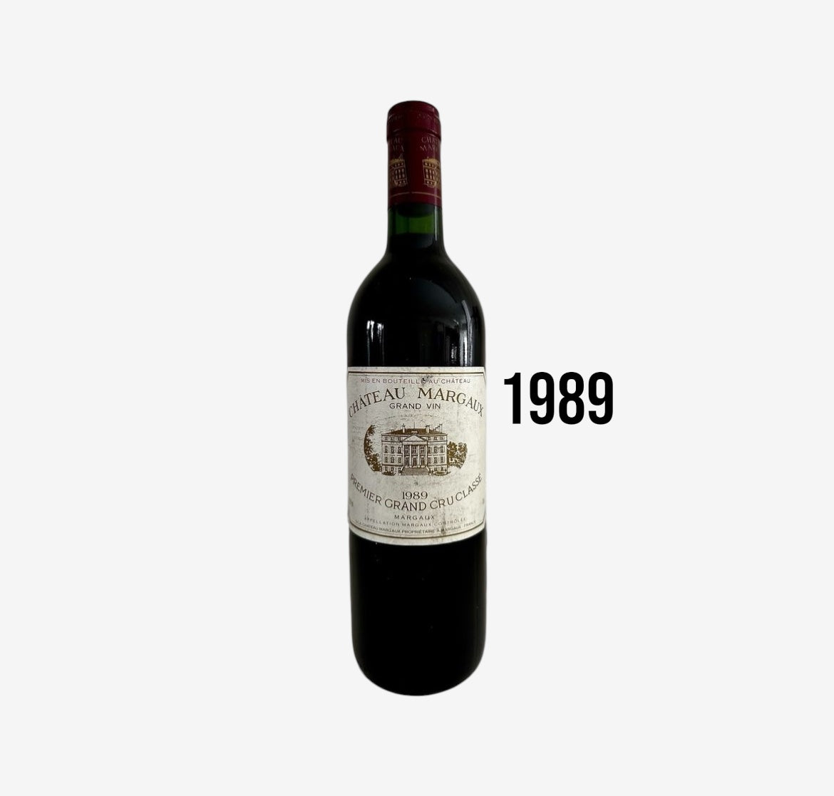 1989 Vintage Wine Château Margaux (Premier Grand Cru Classé)