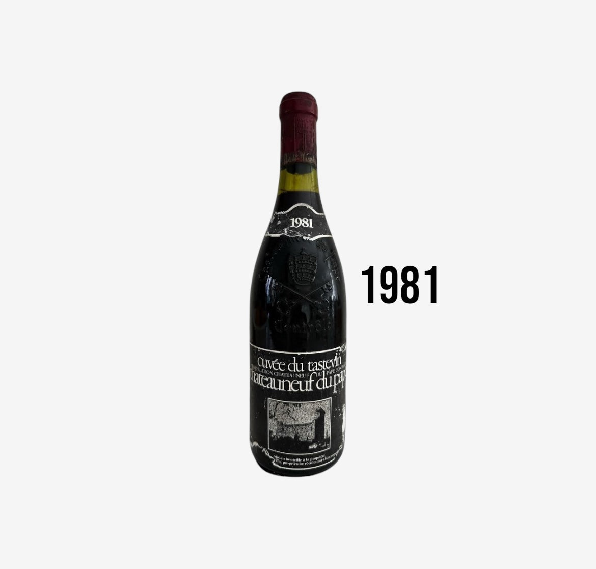 1981 Vintage Wine - Domaine Lucien Barrot et Fils 'Cuvée du Tastevin' - Châteauneuf-du-Pape