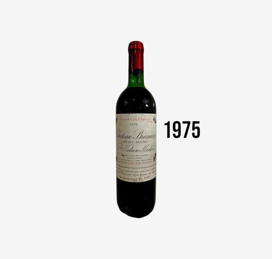 1975 Vintage Wine - Château Branaire-Ducru Saint-Julien (Grand Cru Classé)