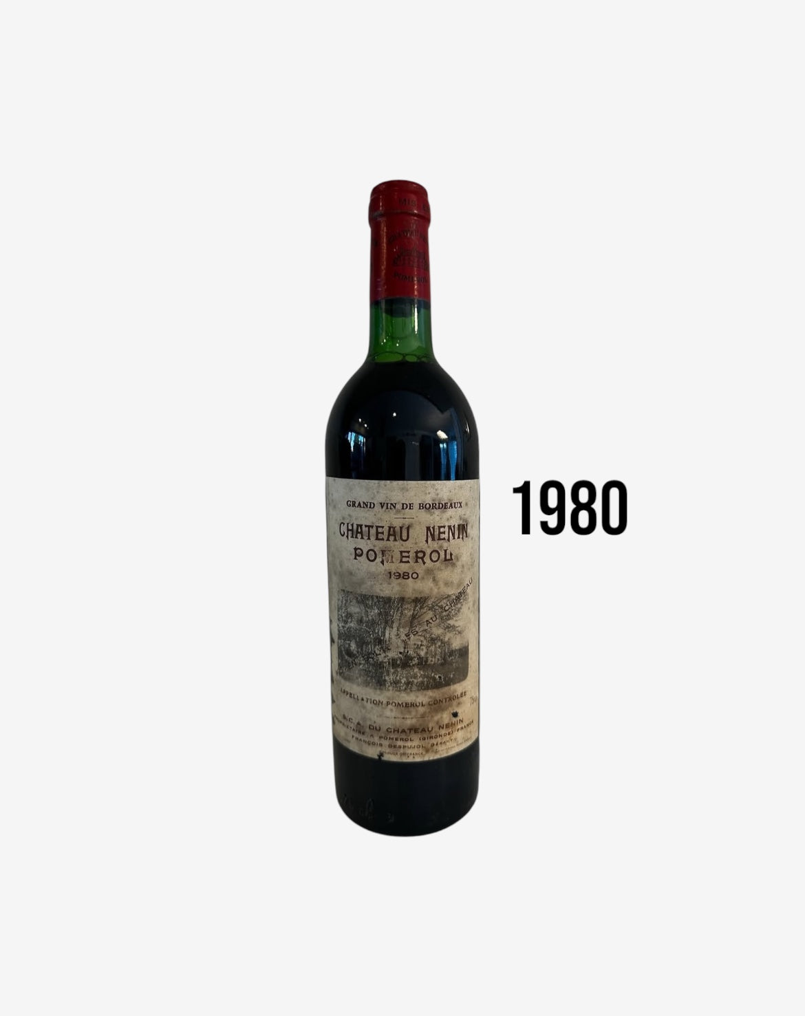 1980 Vintage Wine - Château Nénin Pomerol