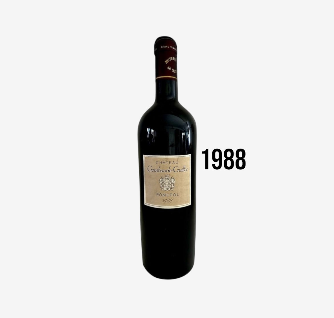 1988 Vintage Wine - Château Gombaude-Guillot Pomerol