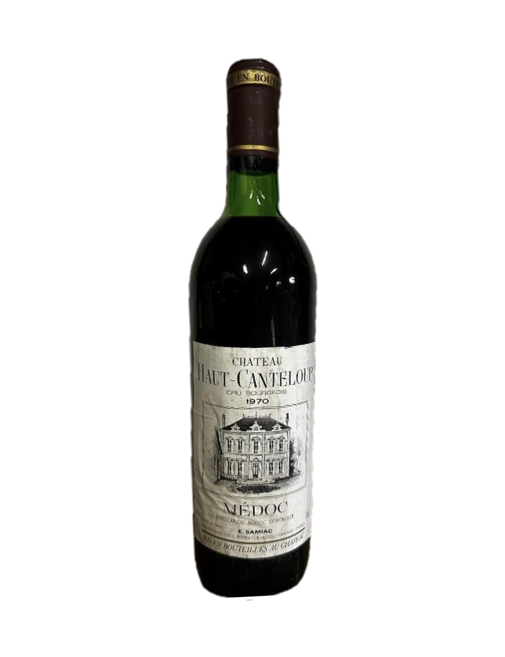 1970 Château Haut-Canteloup, Médoc — 56-year-old French wine, original label