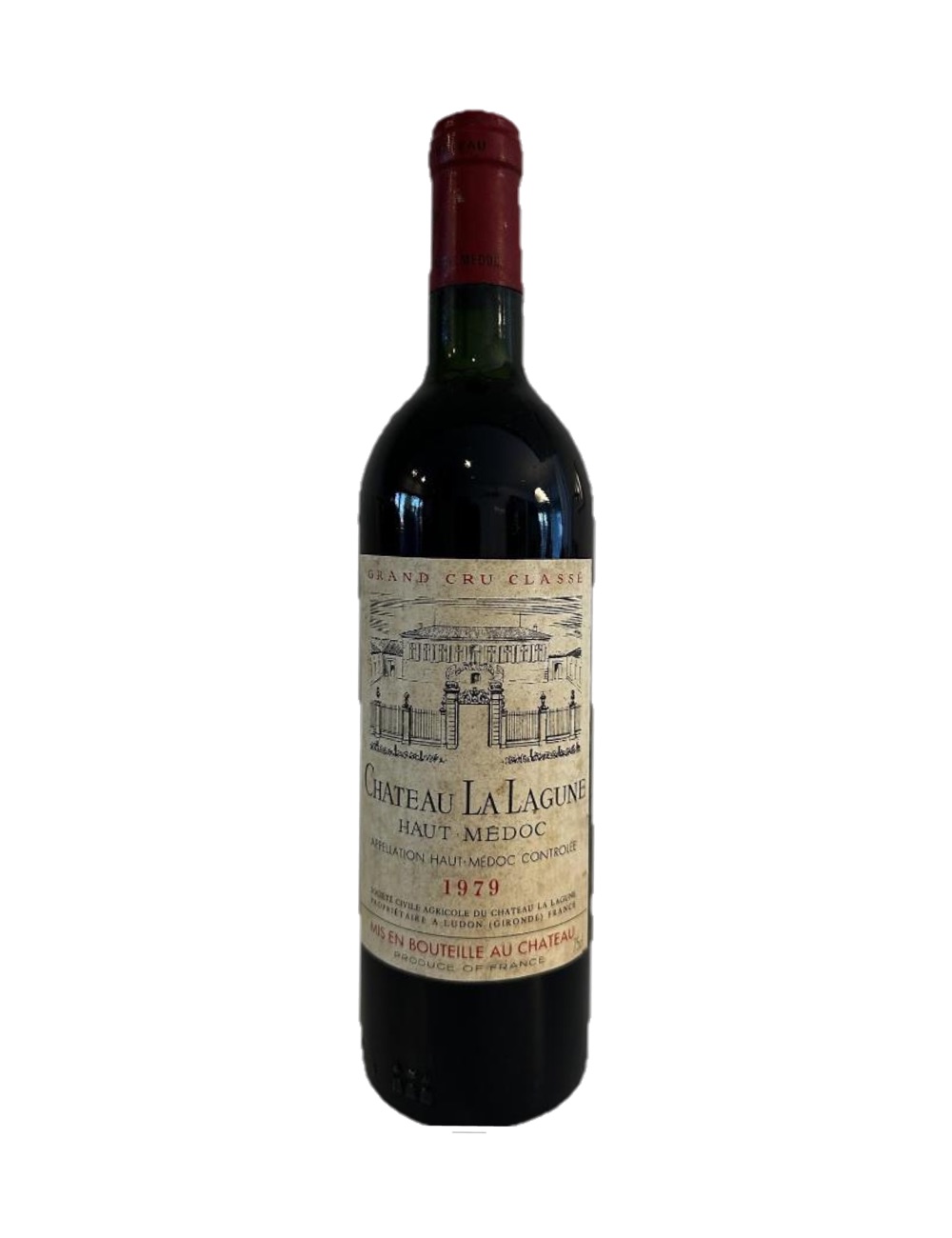 1979 Château La Lagune, Haut-Médoc — 47-year-old French wine, original label