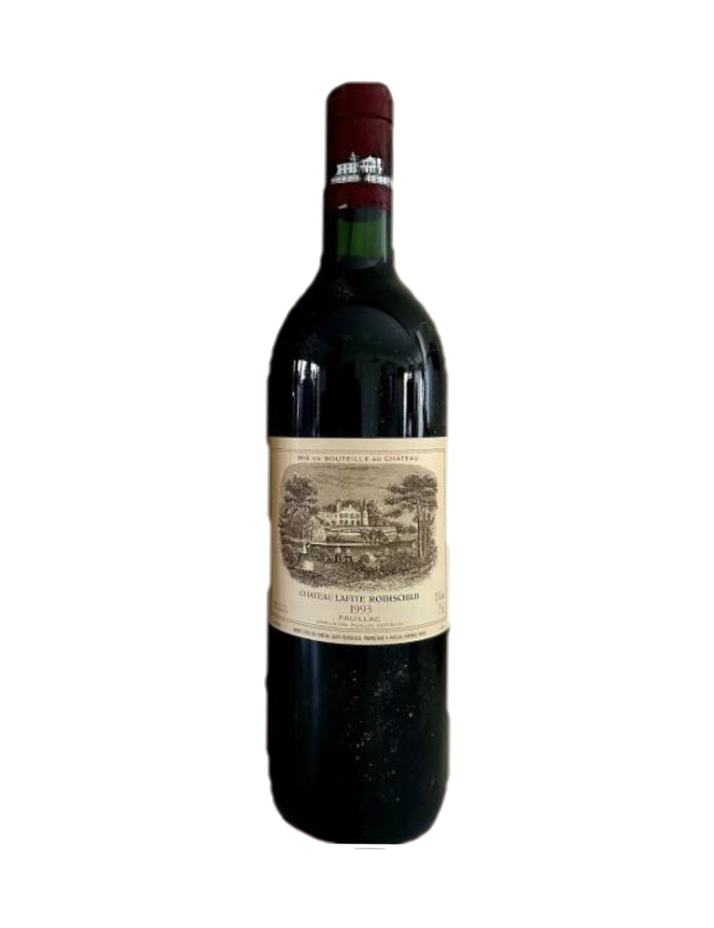 1993 Château Lafite Rothschild, Pauillac — 33-year-old French wine, original label