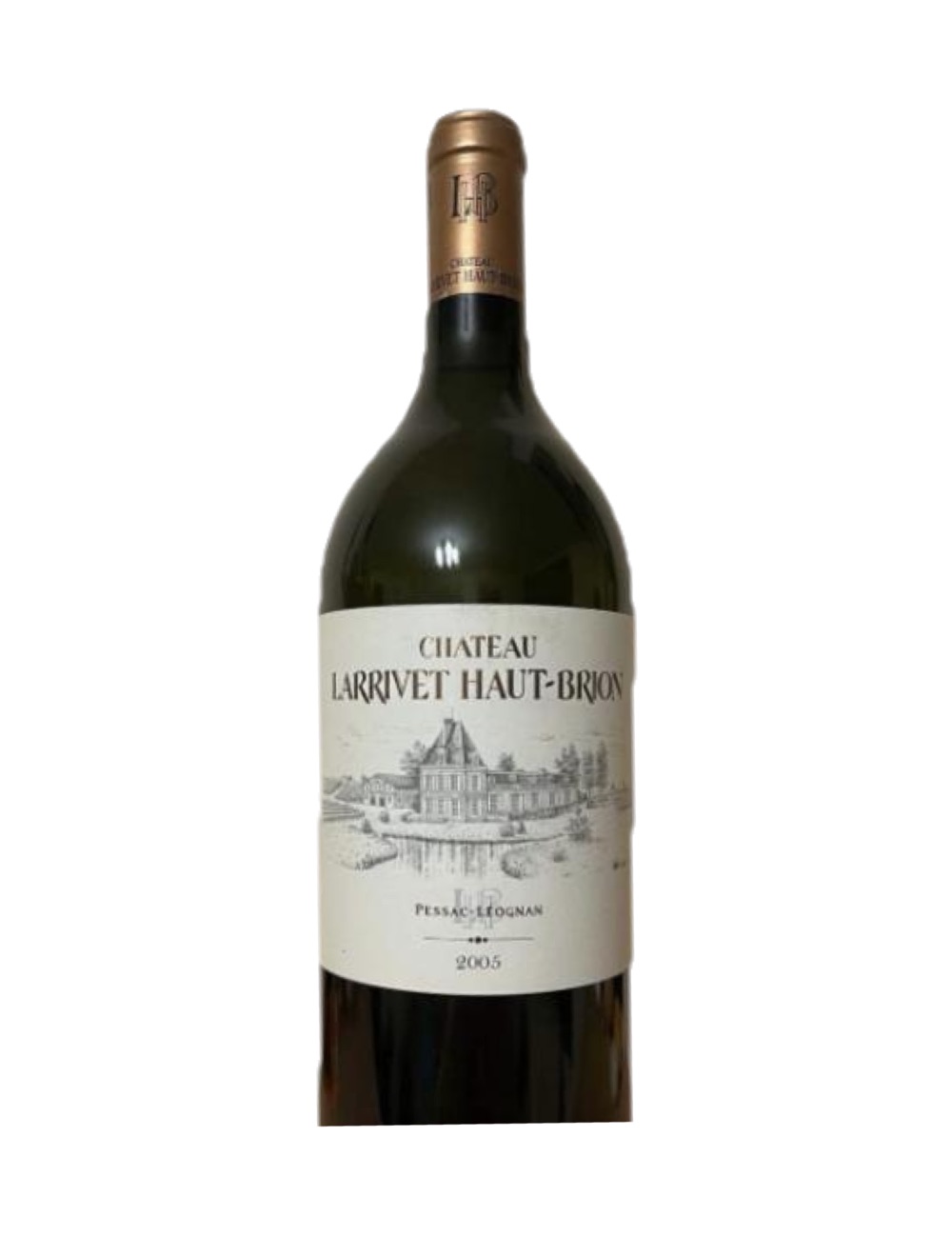2005 Château Larrivet Haut-Brion Blanc, Pessac-Léognan — 21-year-old French wine, original label