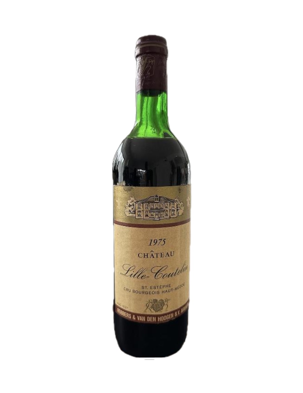 1975 Château Lille-Coutelin, Saint-Estèphe — 51-year-old French wine, original label