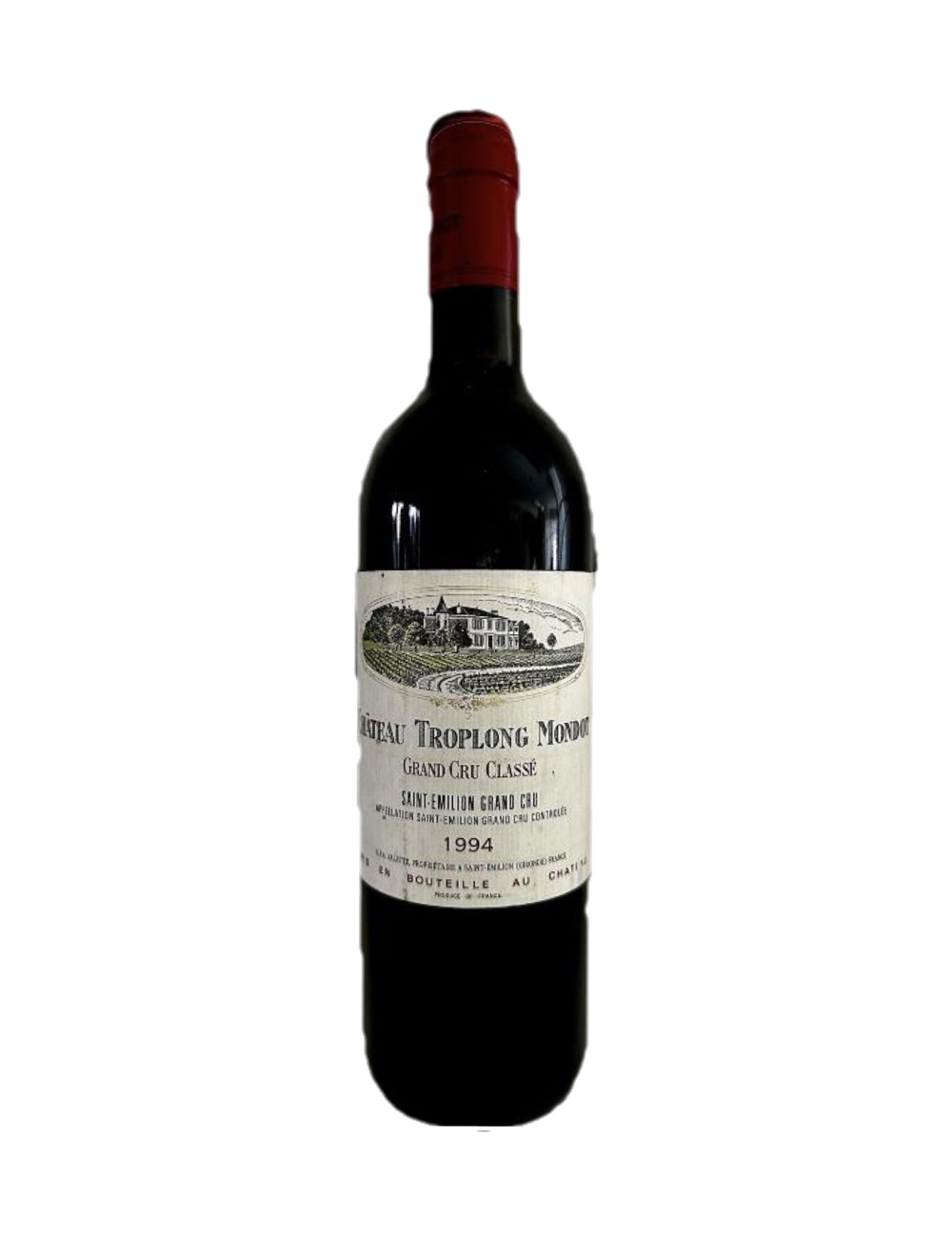 1994 Château Troplong-Mondot, Saint-Émilion Grand Cru Classé — 32-year-old French wine, original label