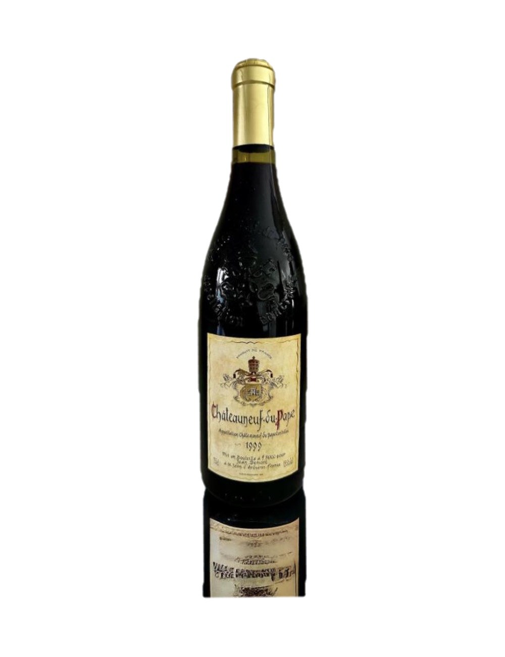 1999 Châteauneuf-du-Pape Cuvée, Châteauneuf-du-Pape — 27-year-old French wine, original label