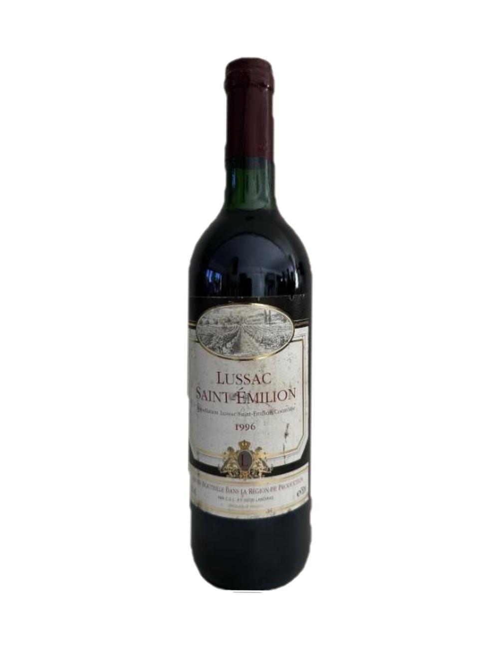1996 Maison Cdl, Lussac-Saint-Émilion — 30-year-old French wine, original label
